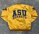 ASU Limited Edition Full-Size Satin Jacket in GOLD