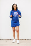 Embroidered Tennessee State Hoodie Dress