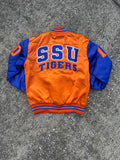 Savannah State Limited Edition FULL SIZE Satin Jacket in ORANGE