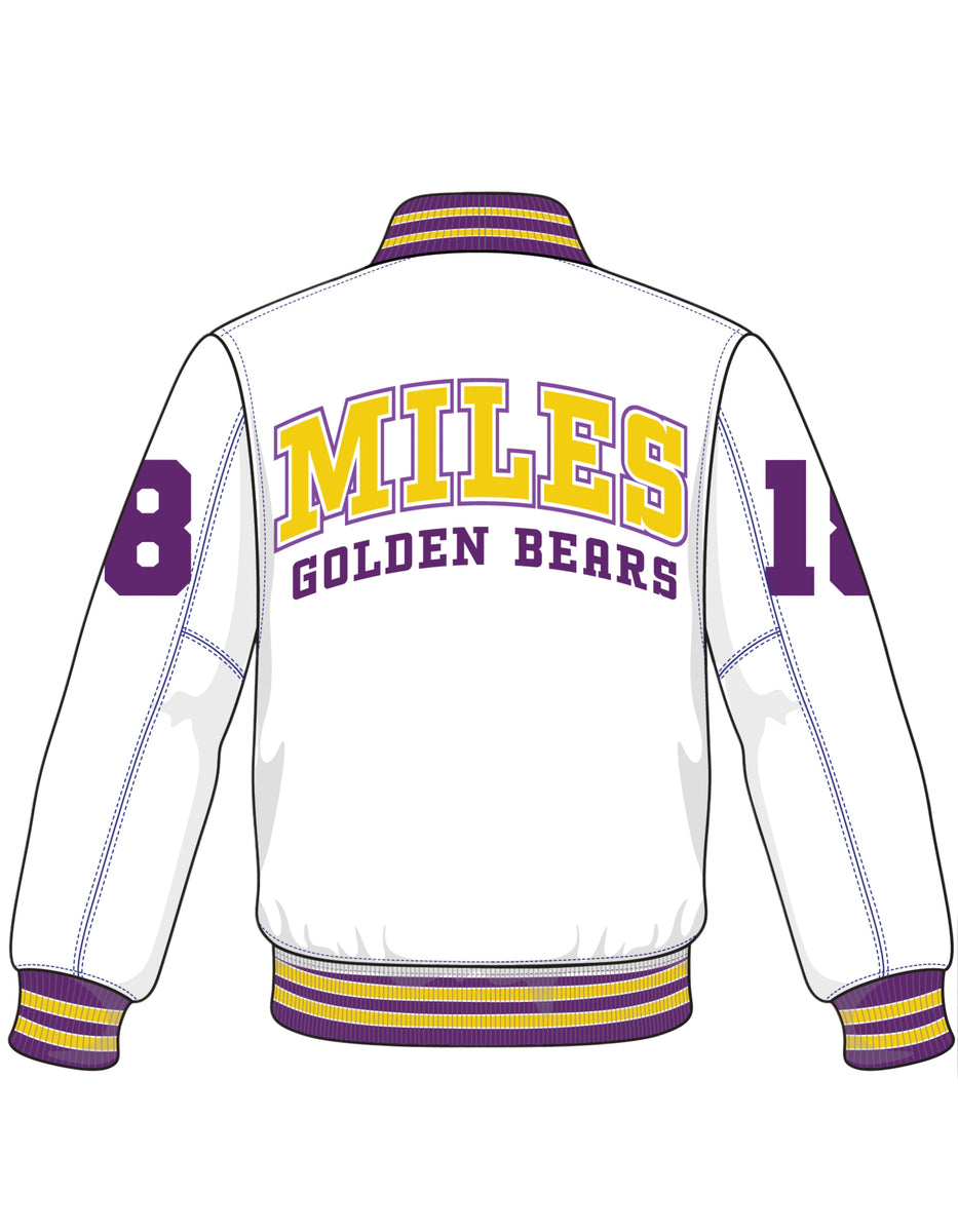 Miles College Limited Edition Women's Satin Jacket – Black