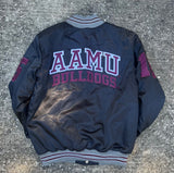 AAMU Limited Edition Full-Size Satin Jacket in Black