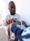 Morehouse Limited Edition Full-Size Satin Jacket in Gray