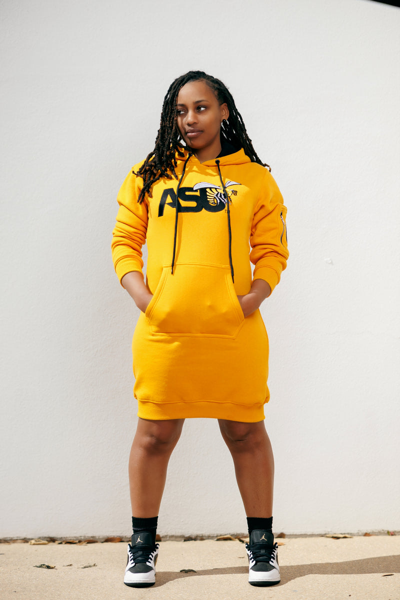 Embroidered Alabama State Hoodie Dress – Black Renaissance Clothing