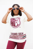 AAMU BIG Bulldog PREMIUM Tee in Cream