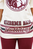 AAMU BIG Bulldog PREMIUM Tee in Cream
