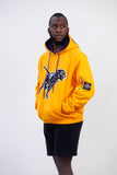 Embroidered Big Panther Hoodie