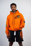 FAMU Big Logo Mesh Shorts in BLACK