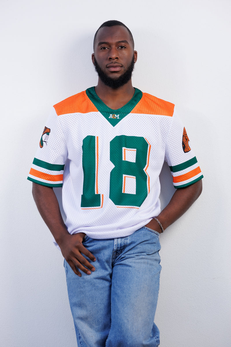 FAMU Established Date Jersey (WHITE) – Black Renaissance Clothing