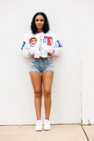 Tennessee State Limited Edition Cropped Satin Jacket