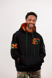 FAMU Embroidered "Building Champions" Hoodie in BLACK