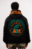 FAMU Embroidered "Building Champions" Hoodie in BLACK
