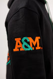 FAMU Embroidered "Building Champions" Hoodie in BLACK