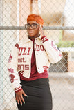 150th Anniversary AAMU Bulldogs CROPPED Letterman Jacket