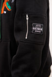 FAMU Embroidered "Building Champions" Hoodie in BLACK