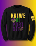 Krewe De Port City V1 Crew (Black)