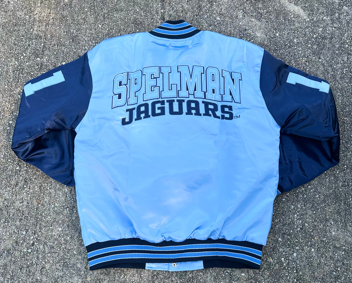 Spelman Limited Edition Full-Size Satin Jacket in Blue – Black ...