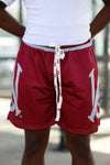 AAMU Big Logo Mesh Shorts (MAROON)