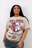 AAMU Bulldogs x3 Cream Tee