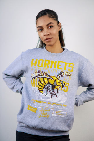 Alabama State Hornets x3 Sweatshirt in Heather Gray
