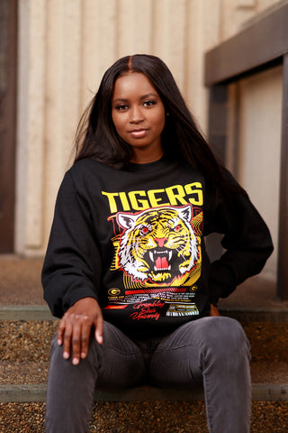 Grambling Tigers x3 Sweatshirt in Black