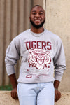 Morehouse Tigers x3 Sweatshirt in Heather Gray