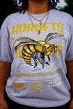 Alabama State Hornets x3 Tee in Heather Gray