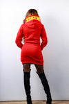 Embroidered Tuskegee Hoodie Dress