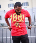 Tuskegee Est. Date Tee in Red