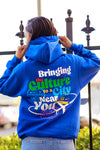 World Tour Hoodie in Royal Blue