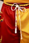 Tuskegee Half and Half Shorts (Crimson/Gold)