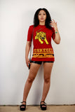 Tuskegee Embroidered BIG Golden Tigers Tee