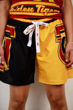 Tuskegee Half and Half Shorts (Black/Gold)