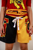 Tuskegee Half and Half Shorts (Black/Gold)