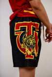 Tuskegee Half and Half Shorts (Black/Gold)