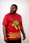 Tuskegee Embroidered BIG Golden Tigers Tee