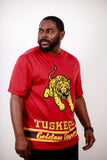 Tuskegee Embroidered BIG Golden Tigers Tee