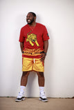 Tuskegee Embroidered BIG Golden Tigers Tee