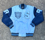 Spelman Limited Edition Full-Size Satin Jacket in Blue
