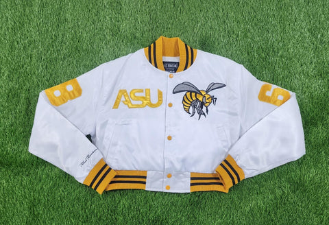 ASU Limited Edition Cropped Satin Jacket