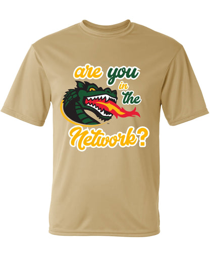 UAB BAN "are you in the network" Tee (PREORDER)