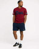 SC State Embroidered "STATE" tee in Garnet (PREORDER)