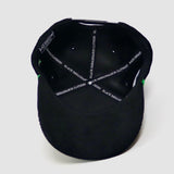 Mardi Gras Veteran Corduroy Snapback (Black)