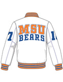 Morgan State Limited Edition Cropped Satin Jacket (PREORDER)