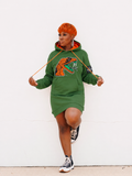 Embroidered FAMU Hoodie Dress PREORDER