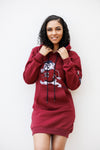 Embroidered SC State Hoodie Dress