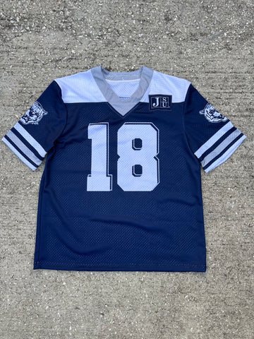 Jackson State Full-Size Established Date Jersey in Navy