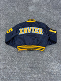 Xavier Limited Edition Copped Satin Jacket in Black