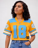 CROPPED Southern Established Date Jersey in Yellow Gold