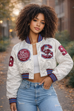 SC State Limited Edition Cropped Satin Jacket