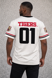 Grambling “01” Embroidered Jersey in Natural